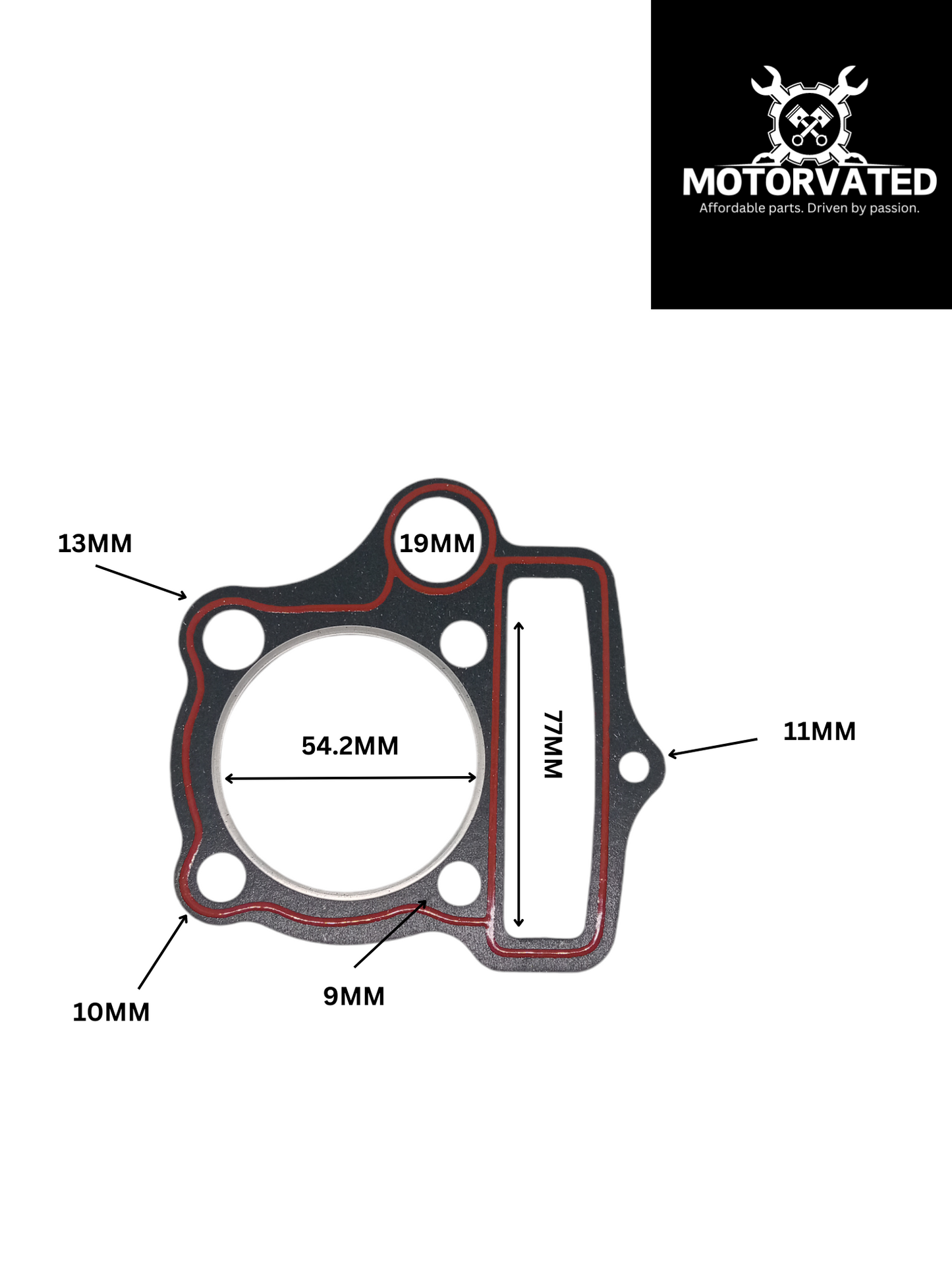 Cylinder Head Gasket Set (54.2mm) 125cc DIRT BIKE PIT BIKE
