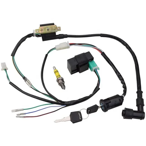 Ignition Wiring Kit (5PC) 50cc - 150cc DIRT BIKE PIT BIKE ATV