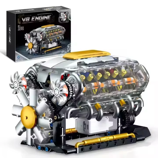 V8 Engine Build Kit 692 Piece